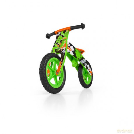 MILLY MALLY Rowerek biegowy Flip, zielony