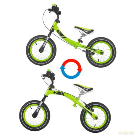 MILLY MALLY Rowerek biegowy Young Green