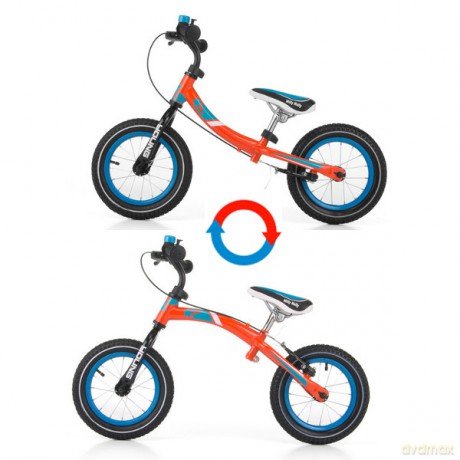 MILLY MALLY Rowerek biegowy Young Orange