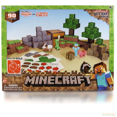 MINECRAFT Papercraft Deluxe Świat [FIGURKA]