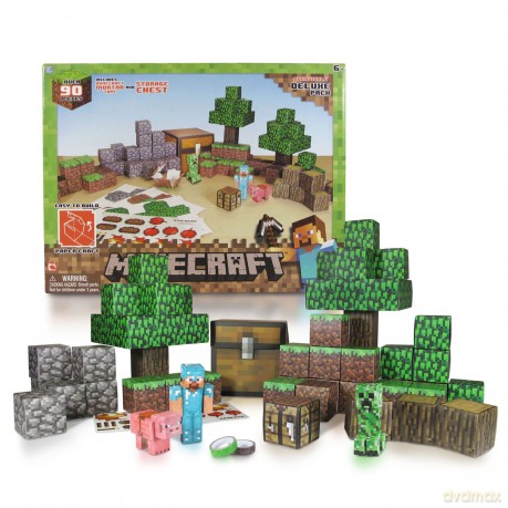 MINECRAFT Papercraft Deluxe Świat [FIGURKA]