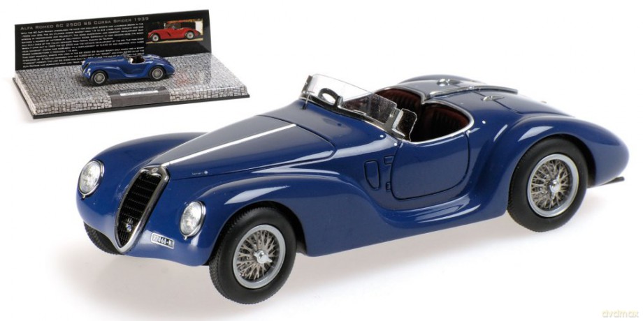 MINICHAMPS Alfa Romeo 6C 2500 SS Corsa [MODELARSTWO]