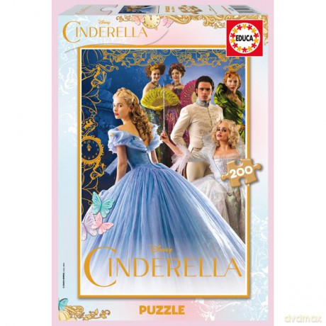 EDUCA 200 el. Kopciuszek [PUZZLE]