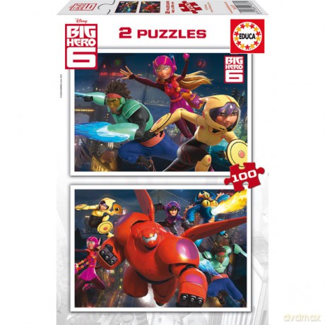 EDUCA 2x100 el. Big Hero 6 [PUZZLE]
