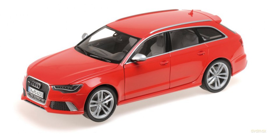 MINICHAMPS Audi RS6 Avant 2013 (red) [MODELARSTWO]