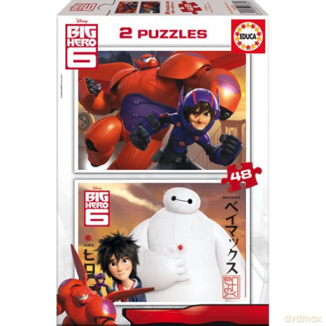 EDUCA 2x48 el. Big Hero 6 [PUZZLE]