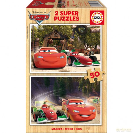 EDUCA 2x50 el. Cars Auta [PUZZLE]