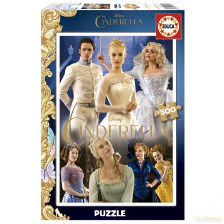 EDUCA 500 el. Kopciuszek [PUZZLE]