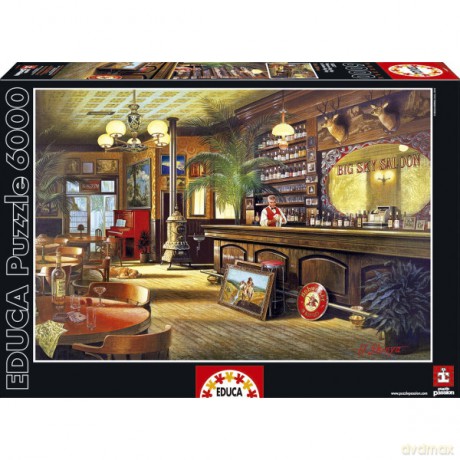 EDUCA 6000 el. Big Sky Saloon [PUZZLE]