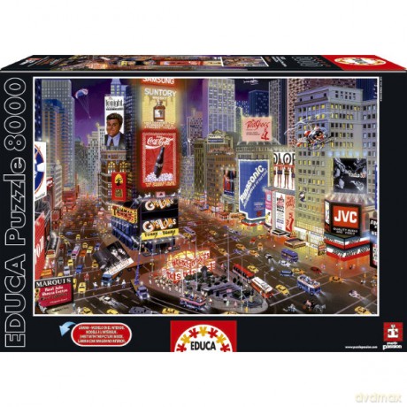 EDUCA 8000 el. Times Square, New York [PUZZLE]