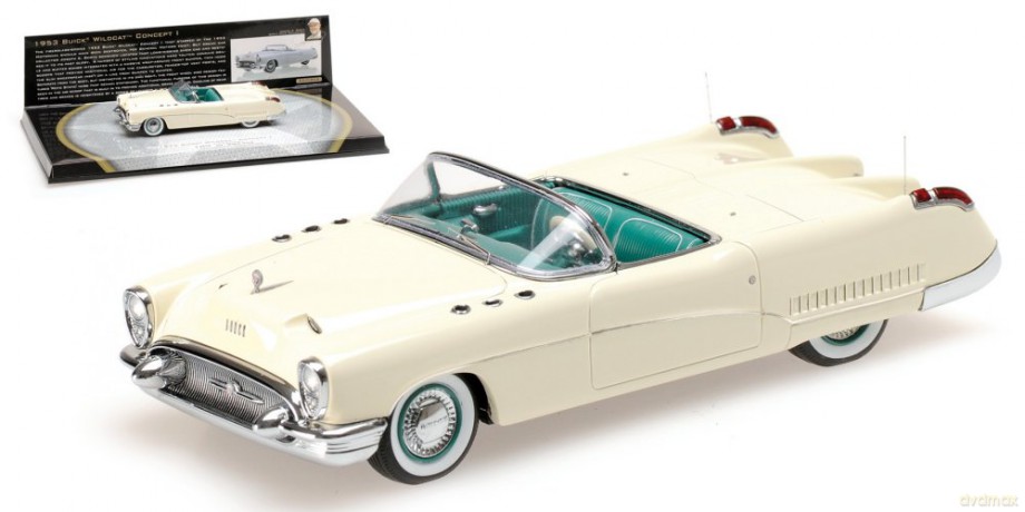 MINICHAMPS Buick Wildcat 1 Concept 1953 [MODELARSTWO]