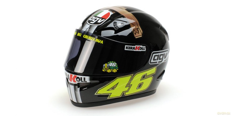 MINICHAMPS Helmet AGV Valentino Rossi [MODELARSTWO]