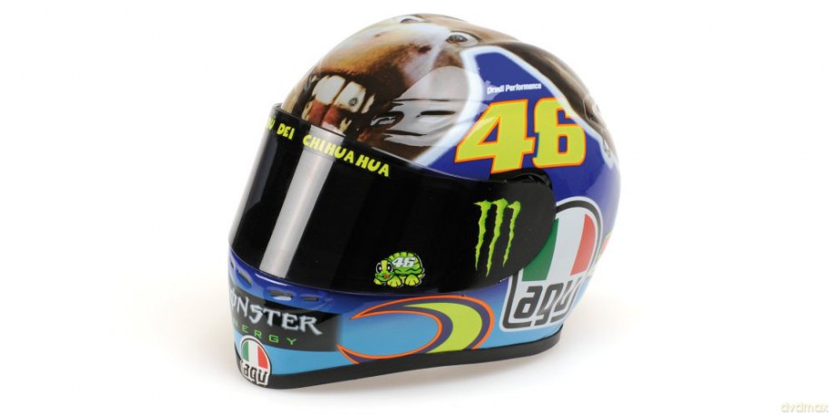 MINICHAMPS Helmet AGV Valentino Rossi [MODELARSTWO]