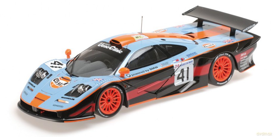 MINICHAMPS McLaren F1 GTR Gulf Team [MODELARSTWO]