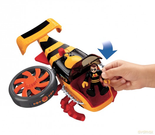 FISHER Duży samolot Hornet Copter [FIGURKA]