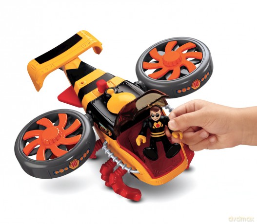 FISHER Duży samolot Hornet Copter [FIGURKA]