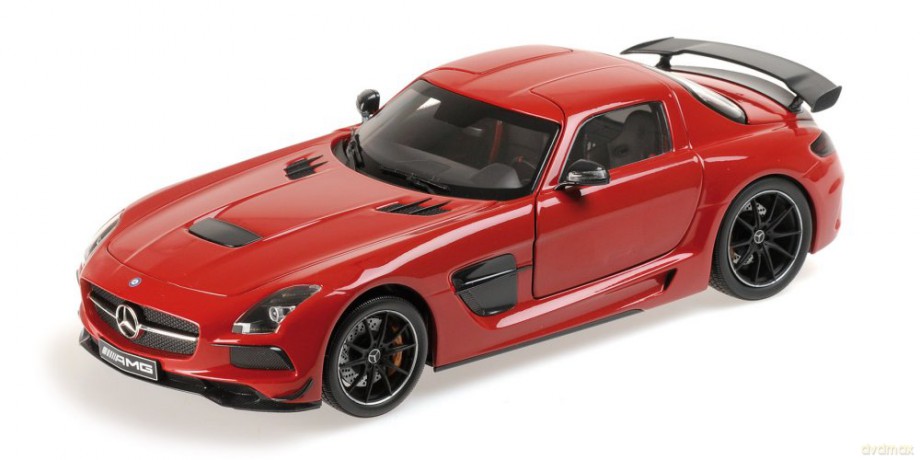 MINICHAMPS Mercedes Benz SLS AMG Black [MODELARSTWO]