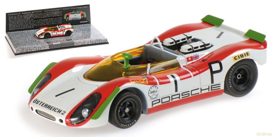 MINICHAMPS Porsche 908 02 Spyder #1 [MODELARSTWO]