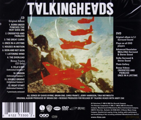 Talking Heads: Remain In Light [CD]+[DVD]