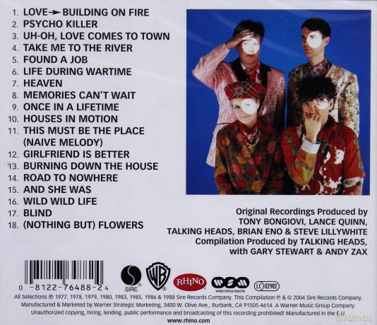 Talking Heads: The Best Of Talking Heads [CD]