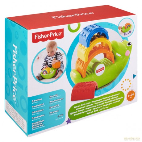 FISHER PRICE Rozkołysany krokodyl