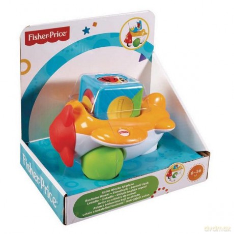 FISHER Ruchome klocki samolot