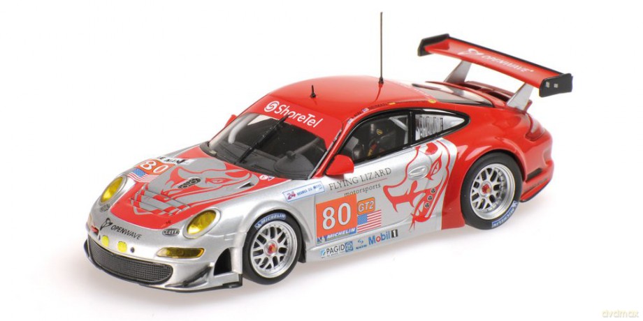 MINICHAMPS Porsche 997 GT3 RSR Flying [MODELARSTWO]
