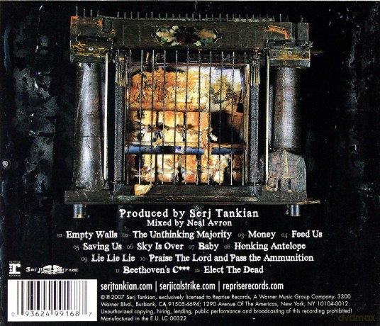 Serj Tankian: Elect The Dead [CD]