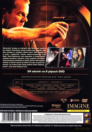 24 godziny sezon 5 [6DVD]