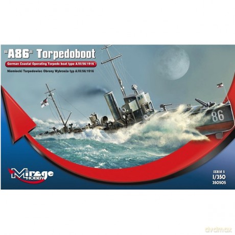 MIRAGE A86 Torpedowiec typ AIII561916 [MODELARSTWO]