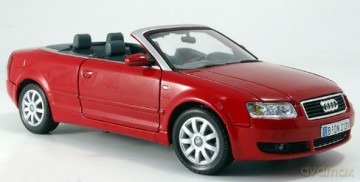 MOTORMAX Audi A4 Convertible 2004 (red) [MODELARSTWO]