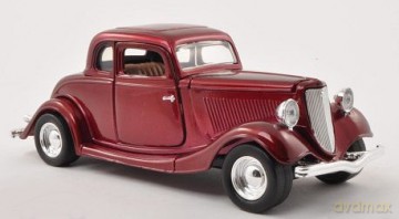 MOTORMAX Ford Coupe (Hardtop) 1934 [MODELARSTWO]
