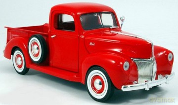 MOTORMAX Ford Pick Up 1940 (red) [MODELARSTWO]