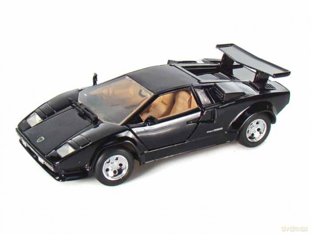 MOTORMAX Lamborghini Countach (black) [MODELARSTWO]