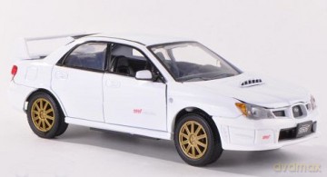 MOTORMAX Subaru Impreza WRX STi (white) [MODELARSTWO]