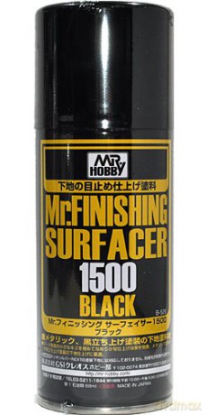 MR.HOBBY Finishing Surfacer 1500 Black [MODELARSTWO]