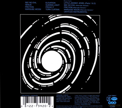 Television: Marquee Moon (ecopack) [CD]