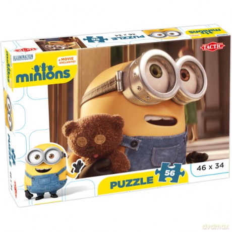 TACTIC 56 el. Minions, Miś [PUZZLE]