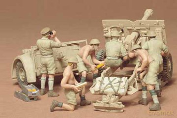 TAMIYA British 25 pdr. Field Gun [MODELARSTWO]