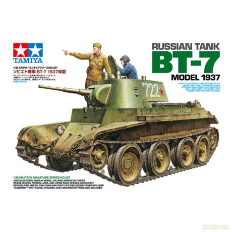 TAMIYA BT7 model 1937 [MODELARSTWO]