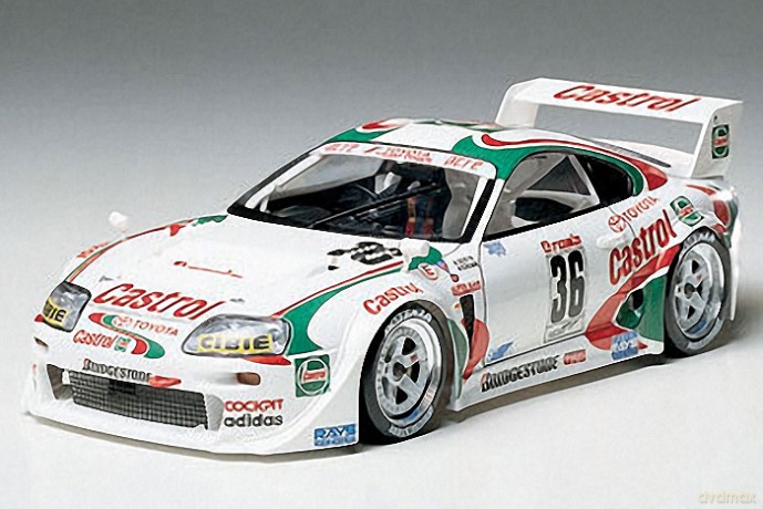 TAMIYA Castrol Toyota Toms Supra GT [MODELARSTWO]