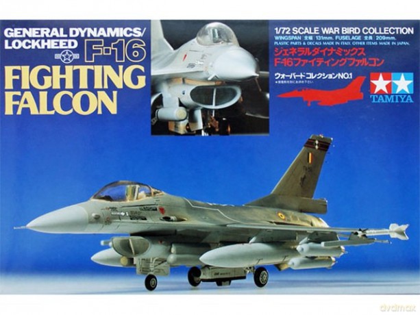 TAMIYA F16 Fighting Falcon [MODELARSTWO]