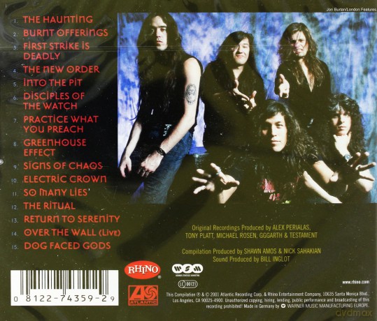Testament: The Very Best Of... [CD]