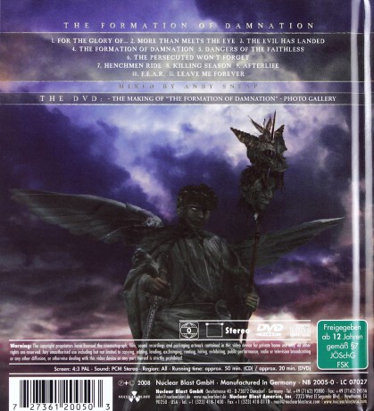 Testament: The Formation Of Damnation [CD]+[DVD]