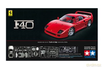 TAMIYA Ferrari F40 [MODELARSTWO]