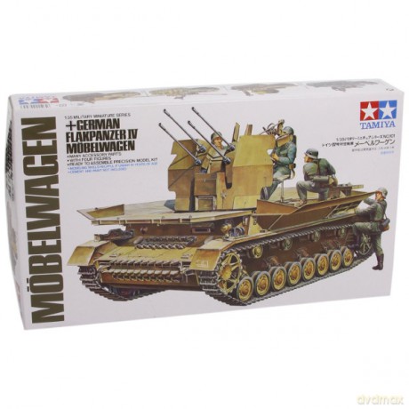 TAMIYA Flakpanzer mobelwagen [MODELARSTWO]