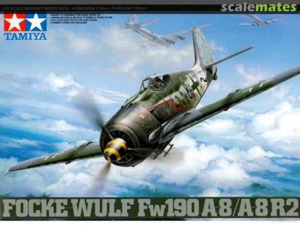 TAMIYA FockeWulf Fw190 A8A8 R2 [MODELARSTWO]