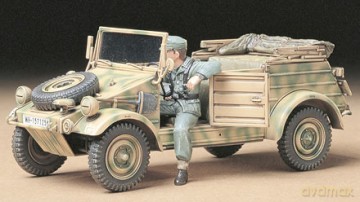 TAMIYA German Kubelwagen Type 82 [MODELARSTWO]