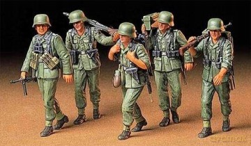 TAMIYA German Machine Gun Crew [MODELARSTWO]
