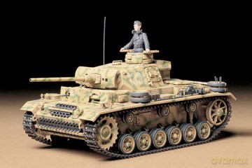 TAMIYA German Pz. Kpfw III Ausf. L [MODELARSTWO]